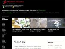 Tablet Screenshot of modernkoltukyikama.com